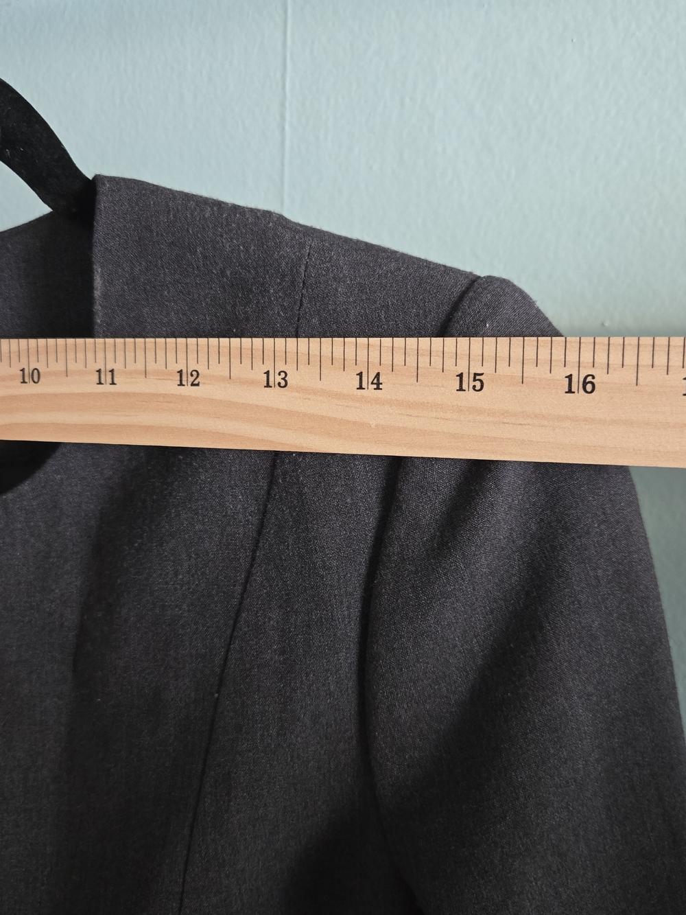 Calvin Klein Invisible Fit Solutions Blazer Zip-Front Side Panel Dark Gray Sz 6 - Picture 6 of 14